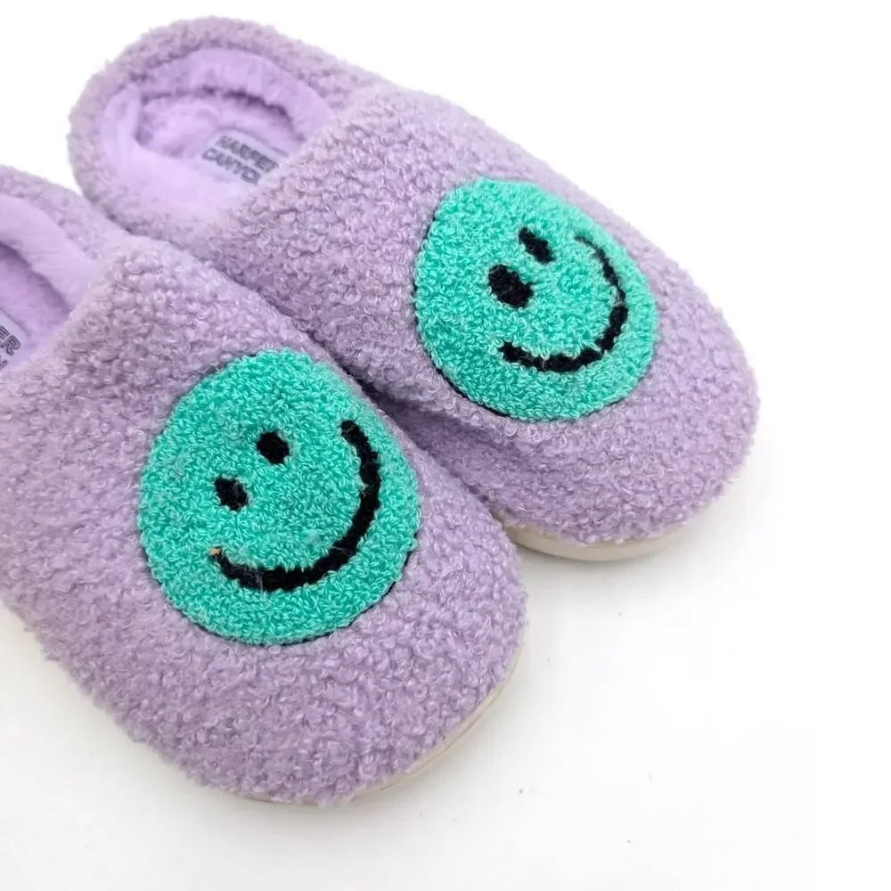 Harper Canyon Smile Slipper Kids' Girls Purple/White Size US3/4M